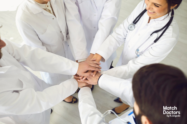 Community of female doctors